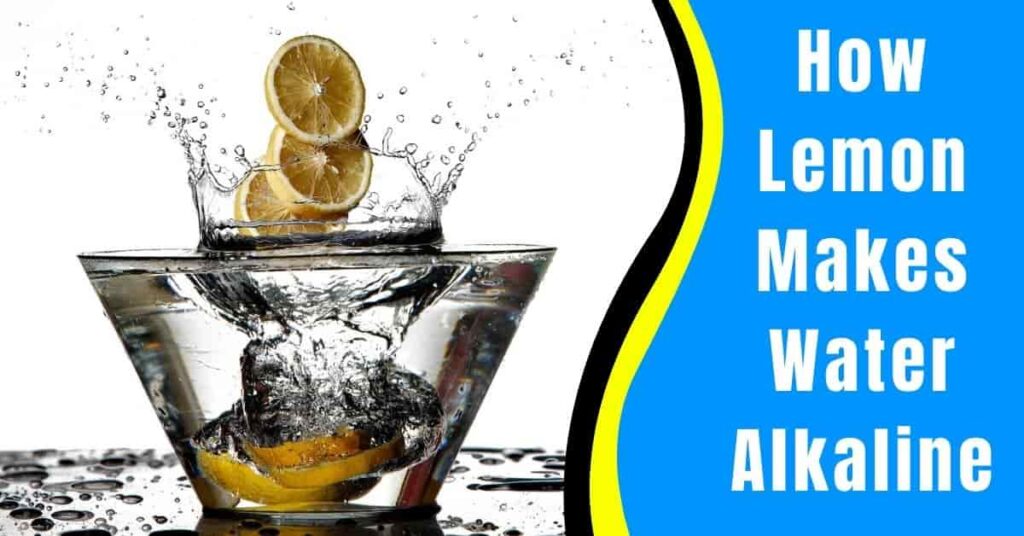 does lemon make water alkaline