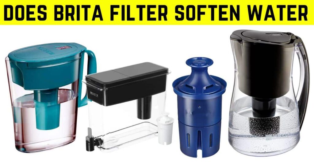 does brita filter soften water